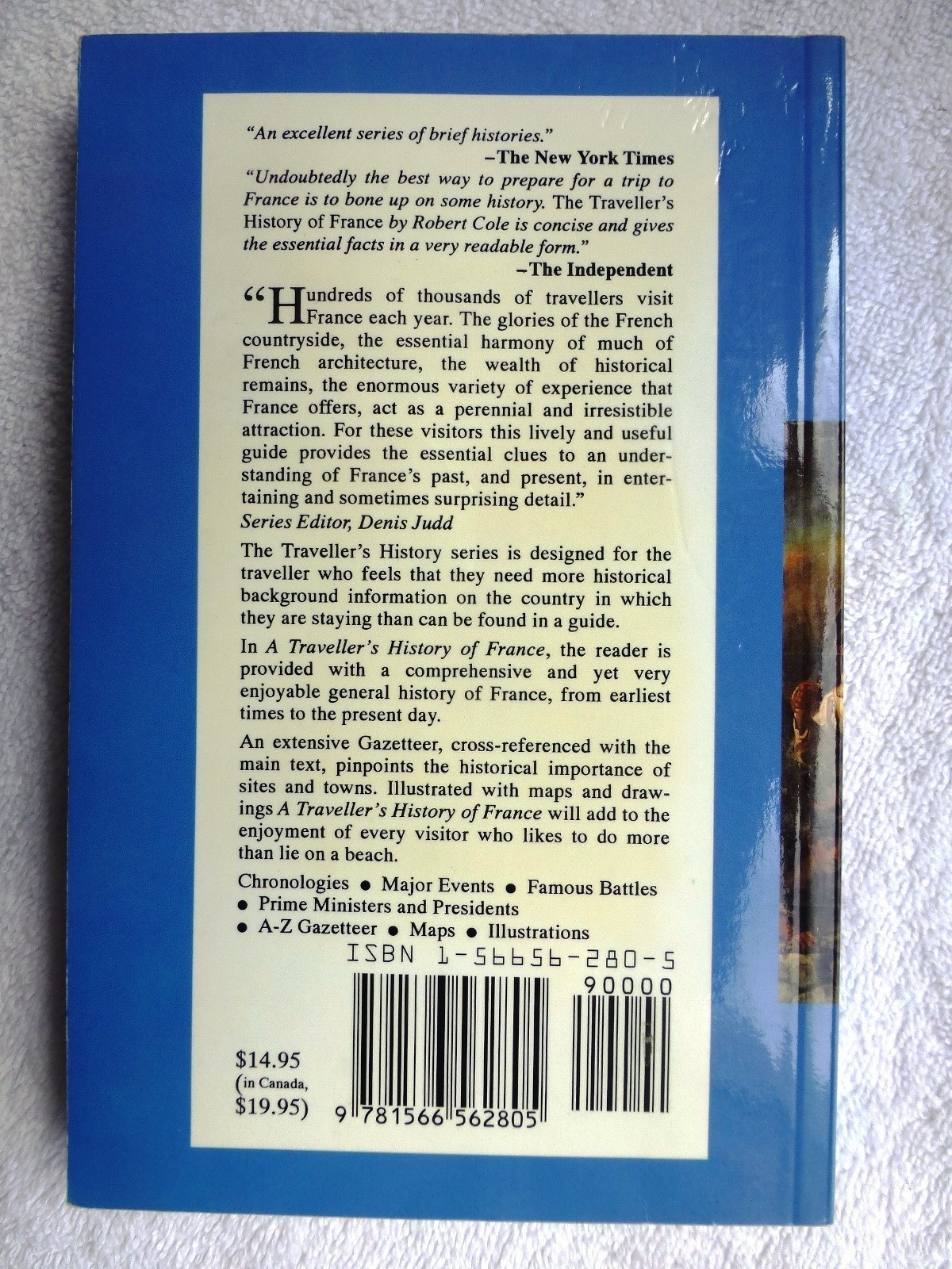Robert Cole A Traveller’s History Of France FRENCH REVOLUTION Terror 1st US ED