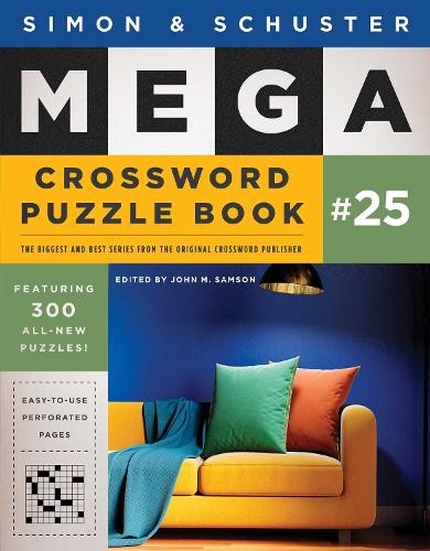 John M. Samson Simon & Schuster Mega Crossword Puzzle Book #25 (Paperback)