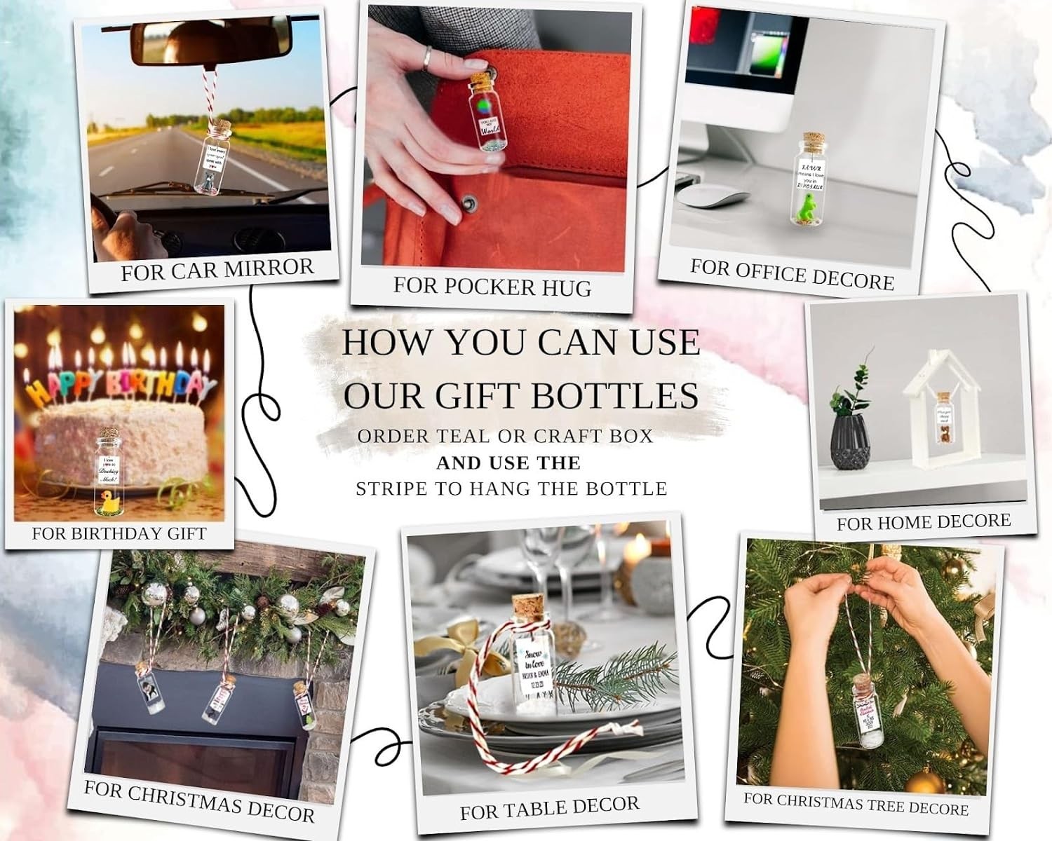 Romantic Anniversary & Valentine Present for Her & Him, Sweet Couple Gift for…