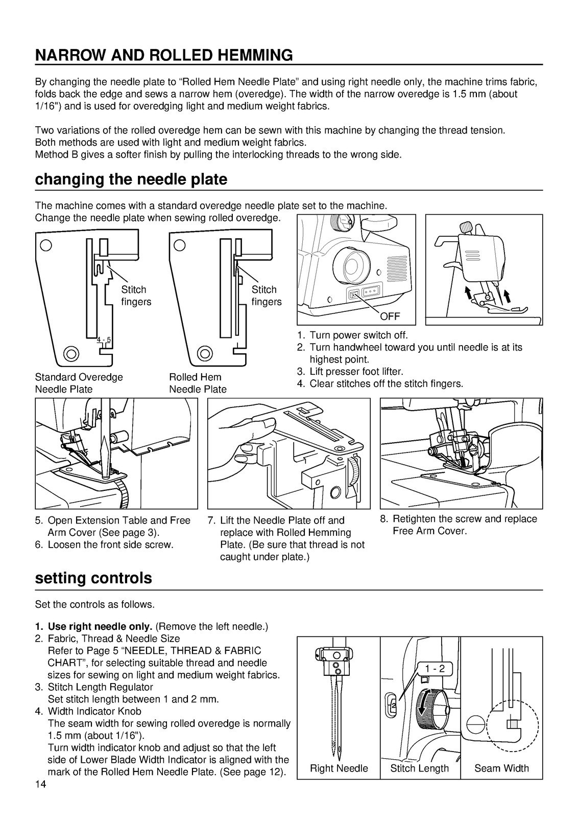 BABY LOCK BL450 Serger Instruction Manual – STEEL WIRE BIND – PROTECTIVE JACKET