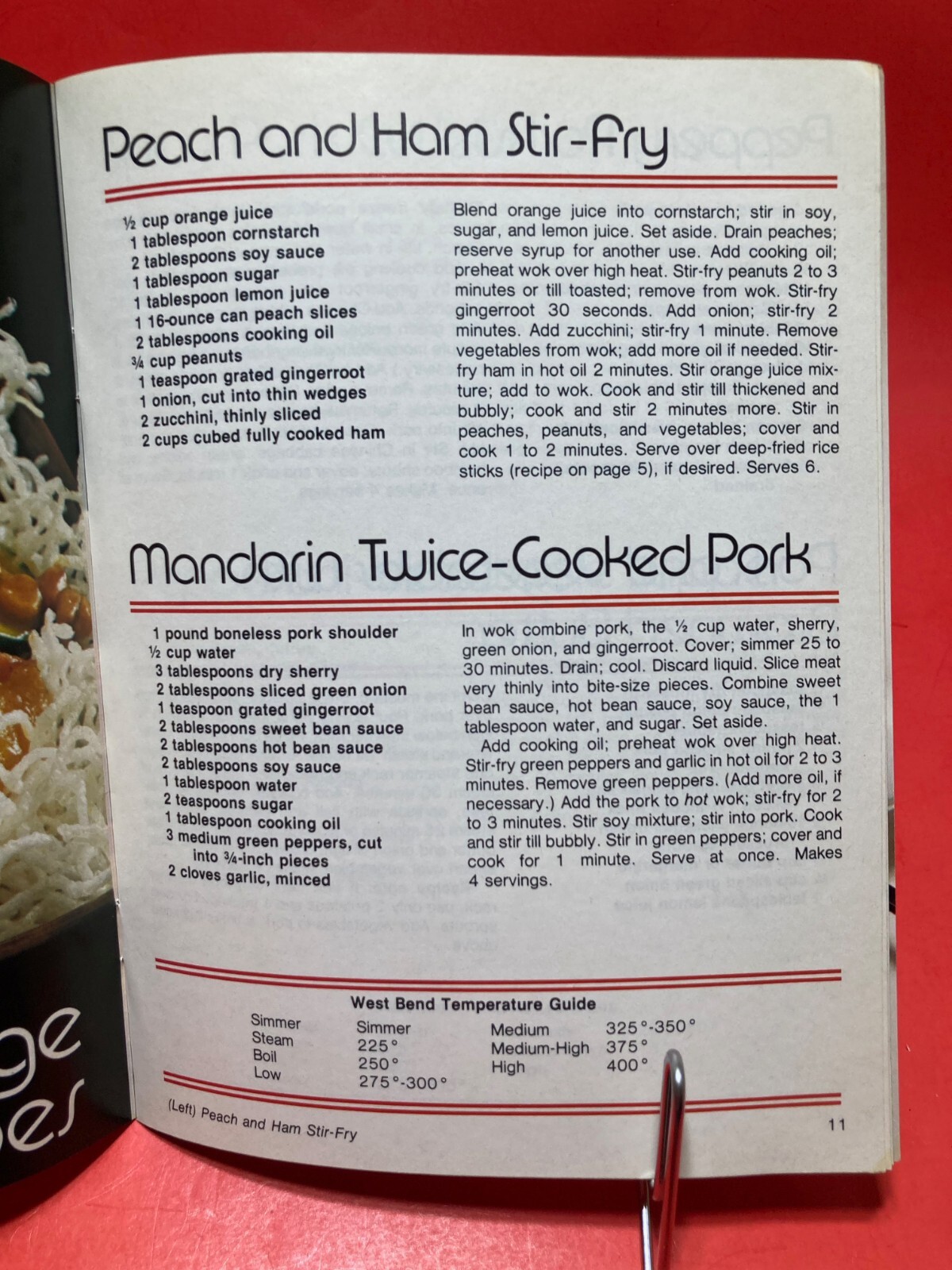 BEST WOK RECIPES WEST BEND BETTER HOMES & GARDENS 34 PAGES 1983 8X6 INCHES