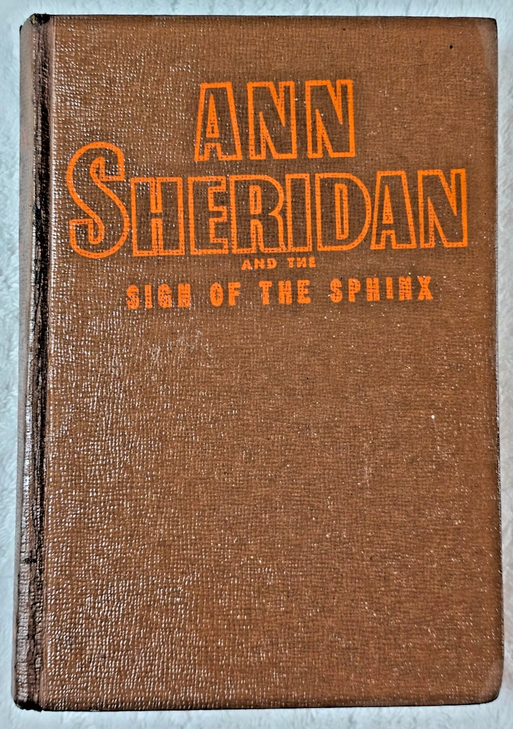 Ann Sheridan Sign of the Sphinx 1943 Whitman Authorized Hollywood 1st Ed. Print
