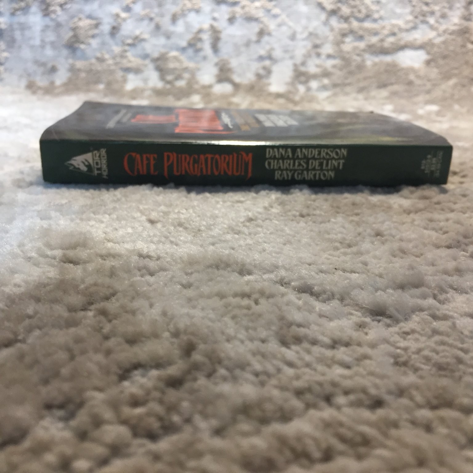 Cafe Purgatorium Dana Anderson 1993 TOR Dark Fantasy Horror Paperback Book