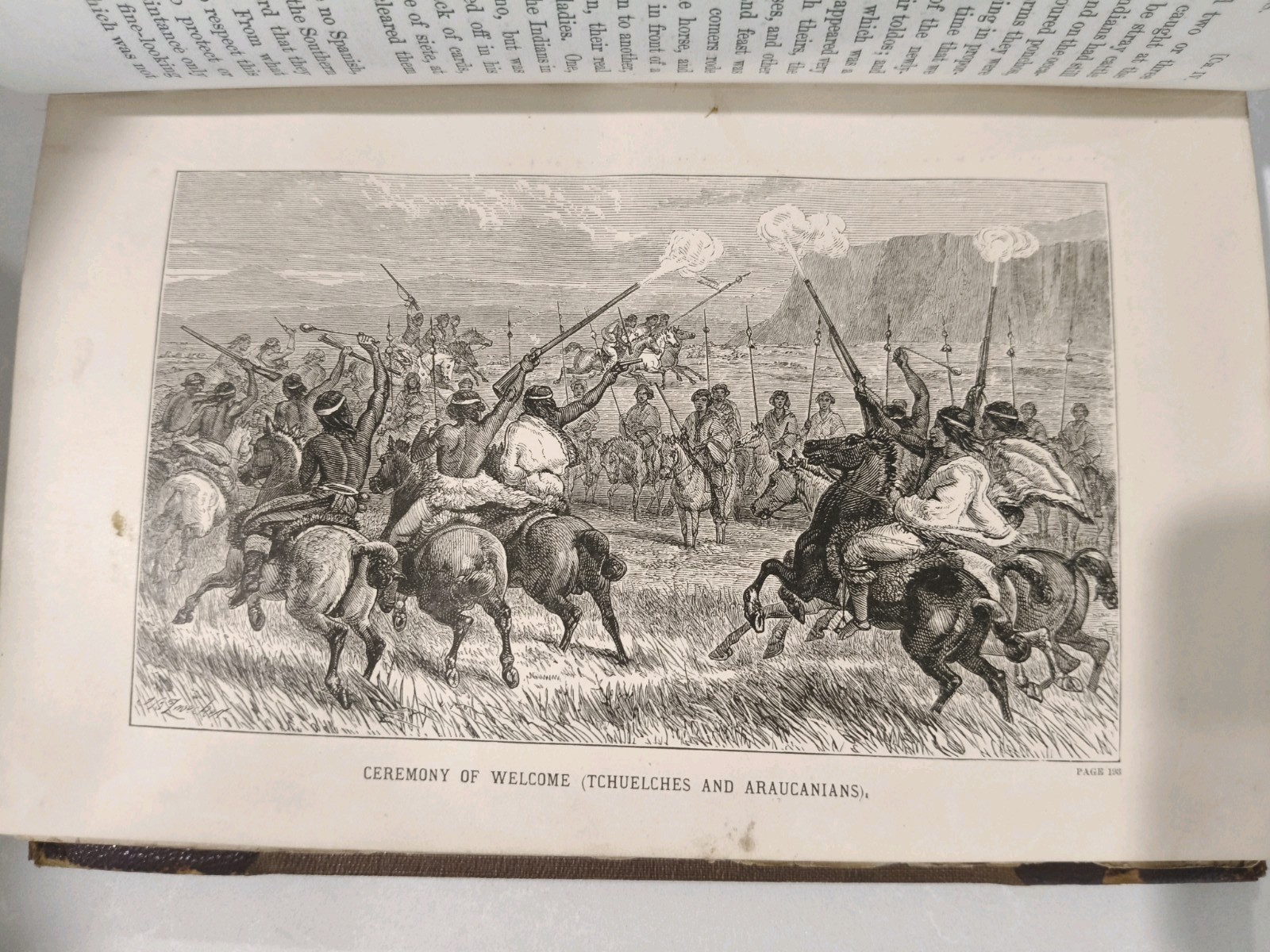 At Home With The Patagonians 1871 George Musters John Murray 1st Ed Map