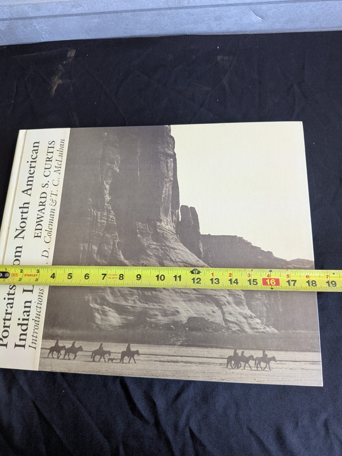 Portraits from North American Indian Life By Edward Curtis (Vintage, 1972, HB)