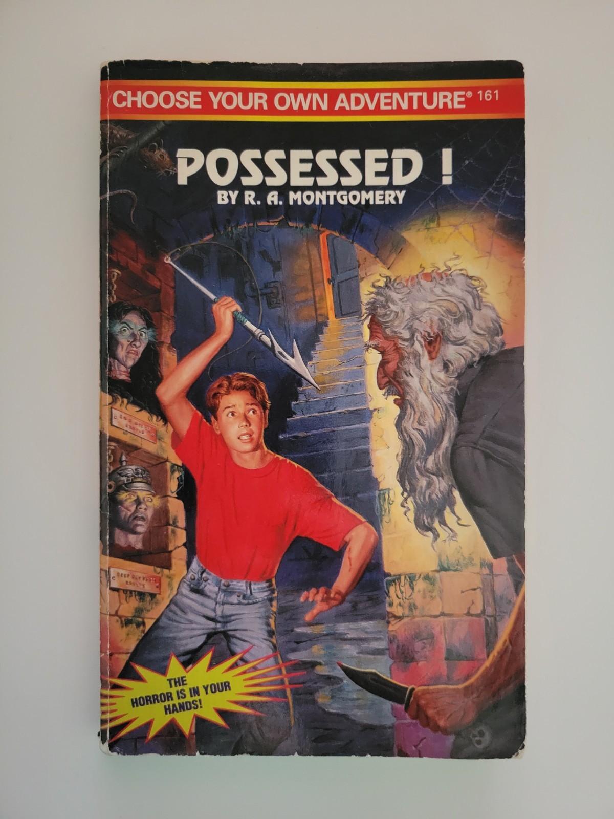 1995 POSSESSED ! CHOOSE YOUR OWN ADVENTURE #161 PAPERBACK R.A. MONTGOMERY RARE