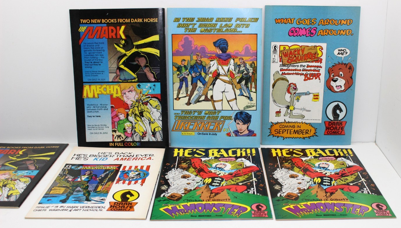 Ron Randall ~ Trekker #1-#6 Dark Horse Comic Books VF condition 1987 (2 – #1)