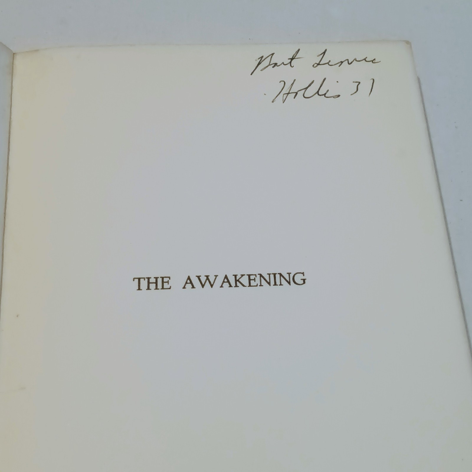 The Awakening-Kate Chopin-Capricorn Books-1964-Early Feminist Literature