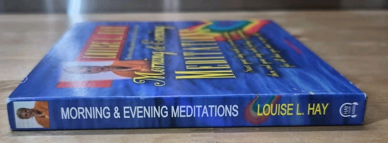 Louise Hay Morning & Evening Meditations Audio CD Pre-Owned Guided Meditation