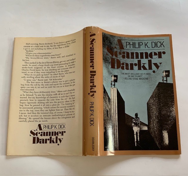 A SCANNER DARKLY – 1ST. ED. BY PHILIP K. DICK