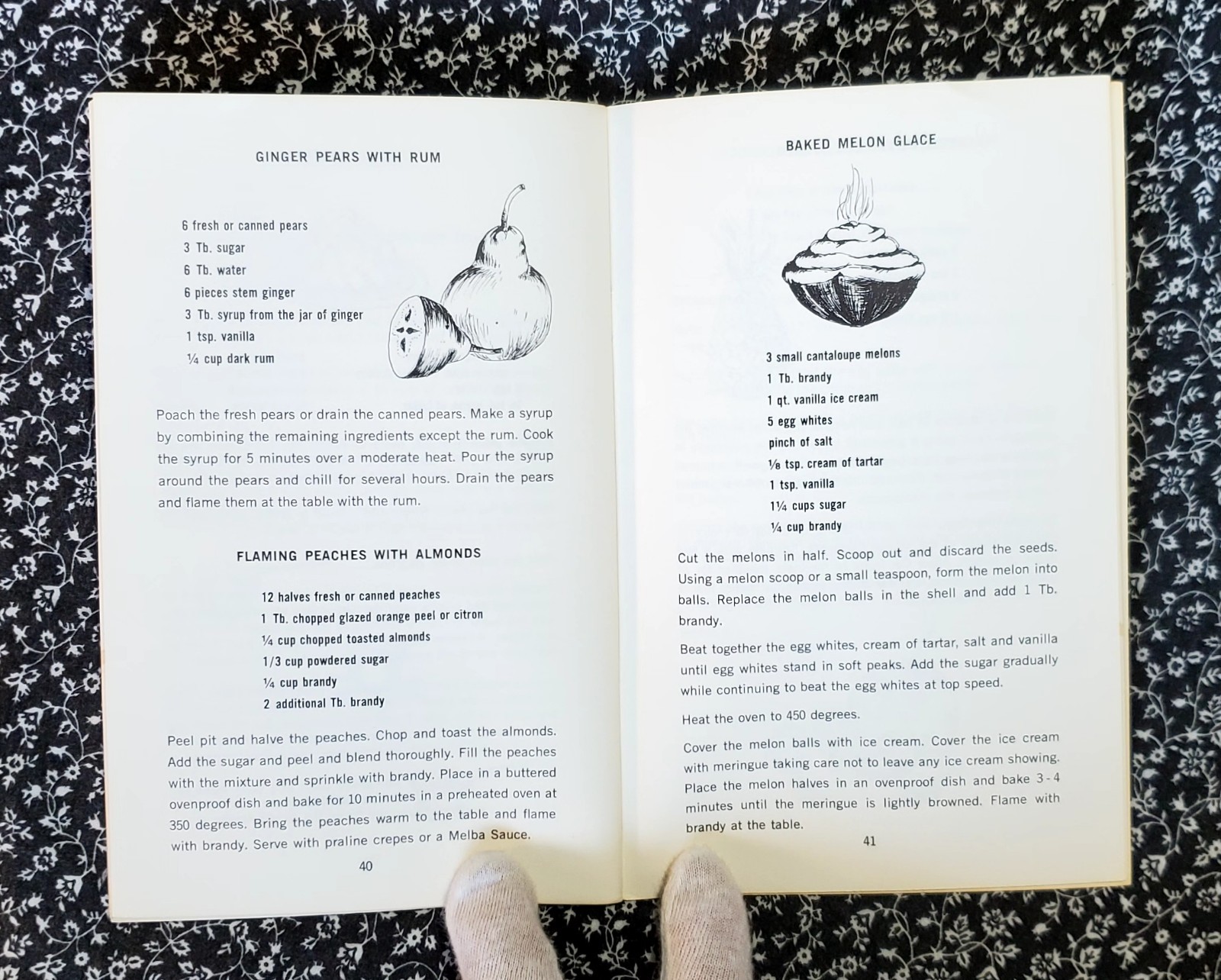 Crepes and Flaming Desserts, Irena Kirshman, 1969, PB, Potpourri Press