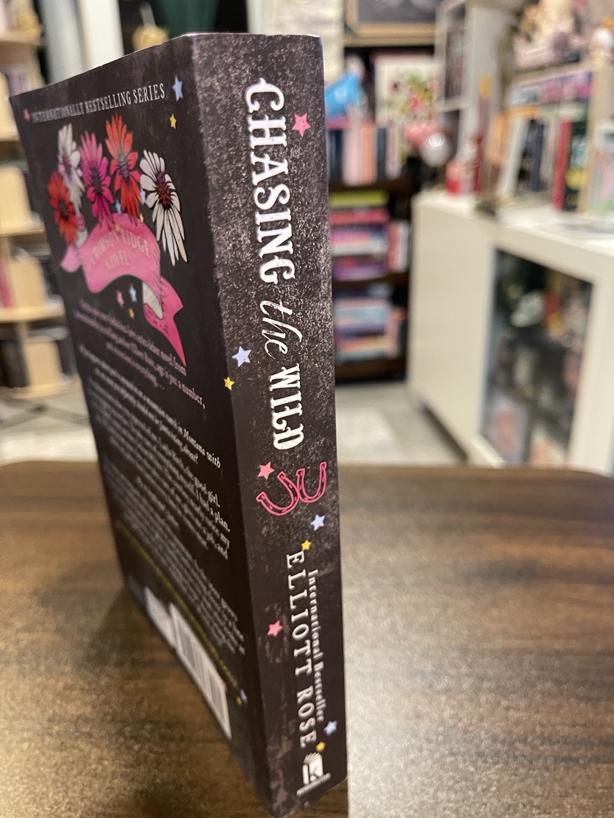 Elliott Rose Chasing the Wild Paperback Special Edition Romance Sprayed Edges
