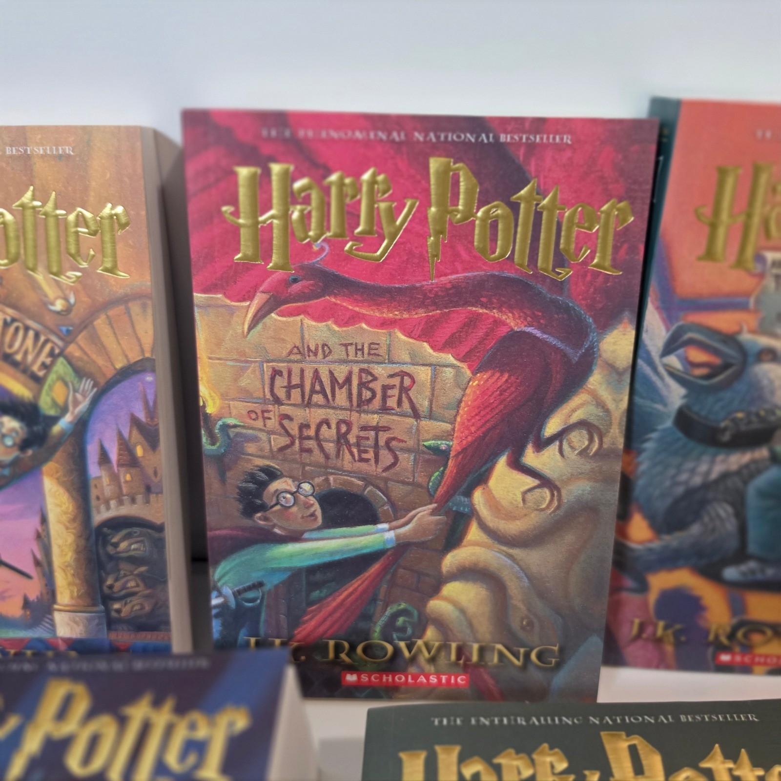 Harry Potter Complete Series 1-7 Paperback Book Set JK Rowling Scholastic
