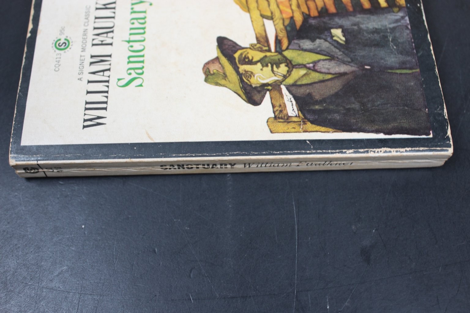 Sanctuary William Faulkner 1968 Signet Modern Classic Paperback Novel PB