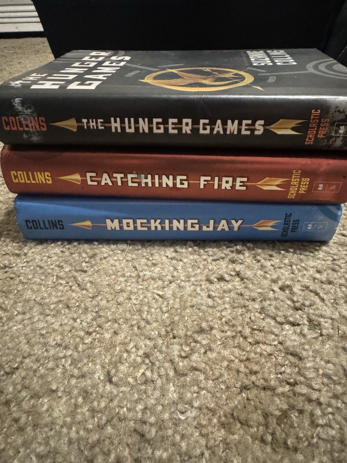 The Hunger Games Trilogy the Hunger Games, Catching Fire, Mockingjay