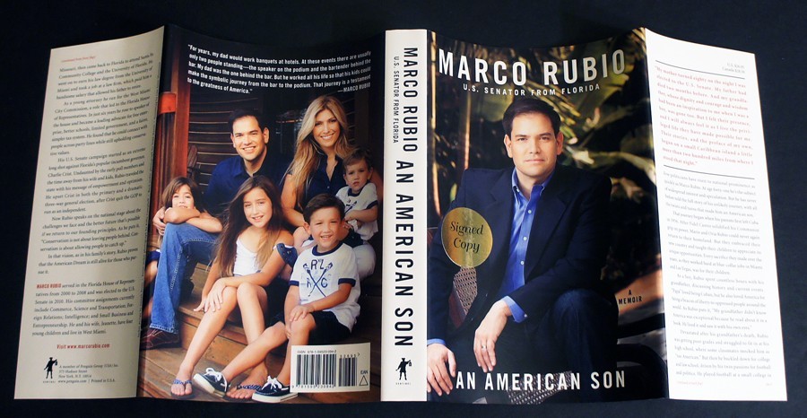 MARCO RUBIO SIGNED & PSA-CERTIFIED Premiere Collectibles Ltd Ed AN AMERICAN SON!