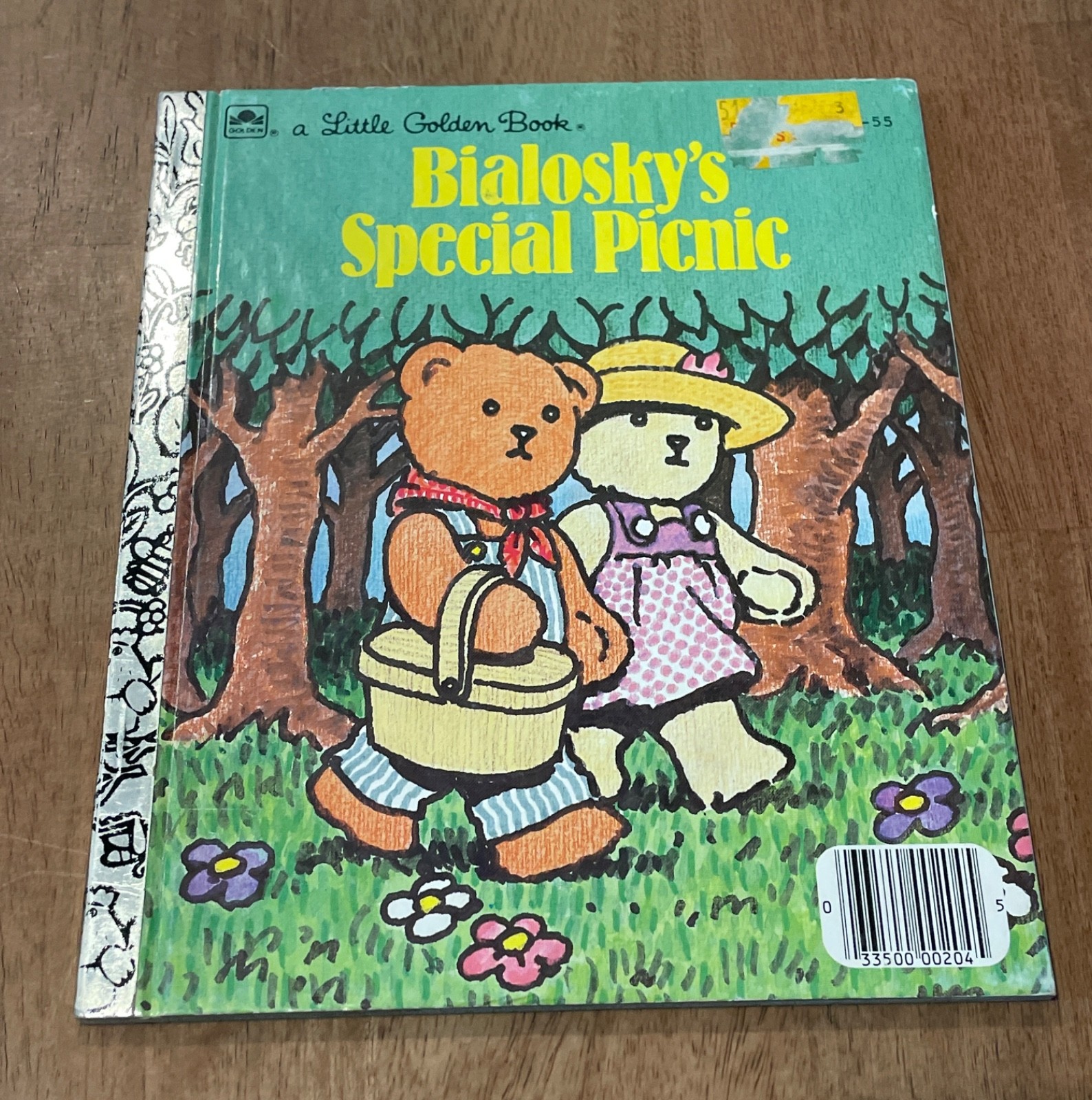 Bialosky’s Special Picnic Little Golden Book 1985 Leslie McGuire Jerry Joyner