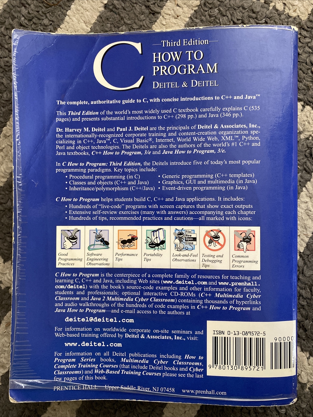 C How to Program: United States Edition by Deitel, Paul J. Mixed media product