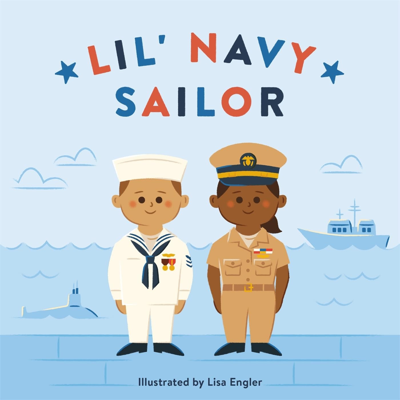 Lil’ Navy Sailor (Mini Military) Engler, Lisa|RP Kids board book Very Good