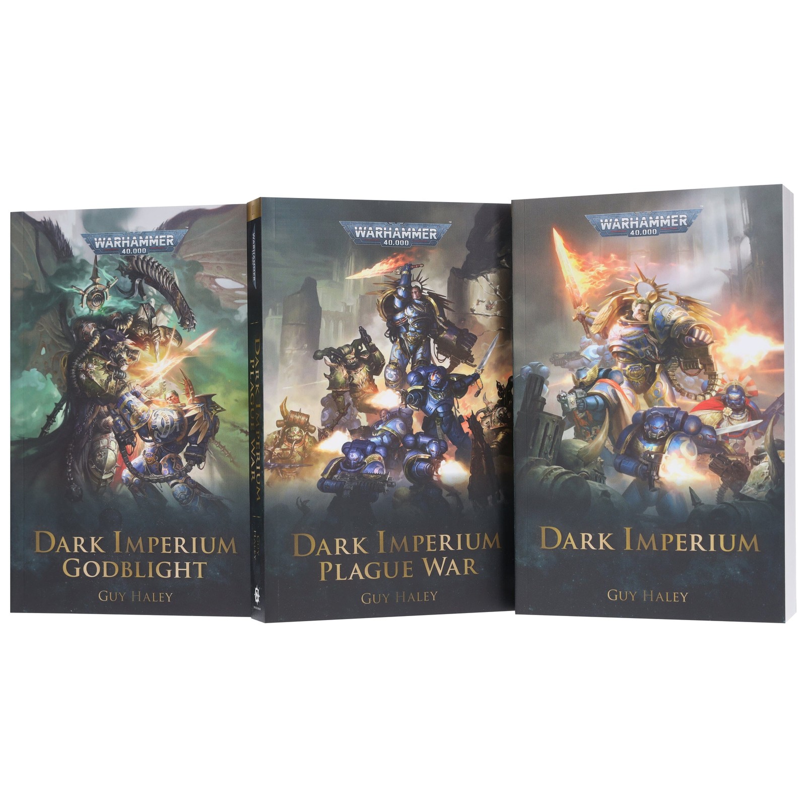 Dark Imperium: Warhammer 40, 000 by Guy Haley 3 Books Set – Fic – PB
