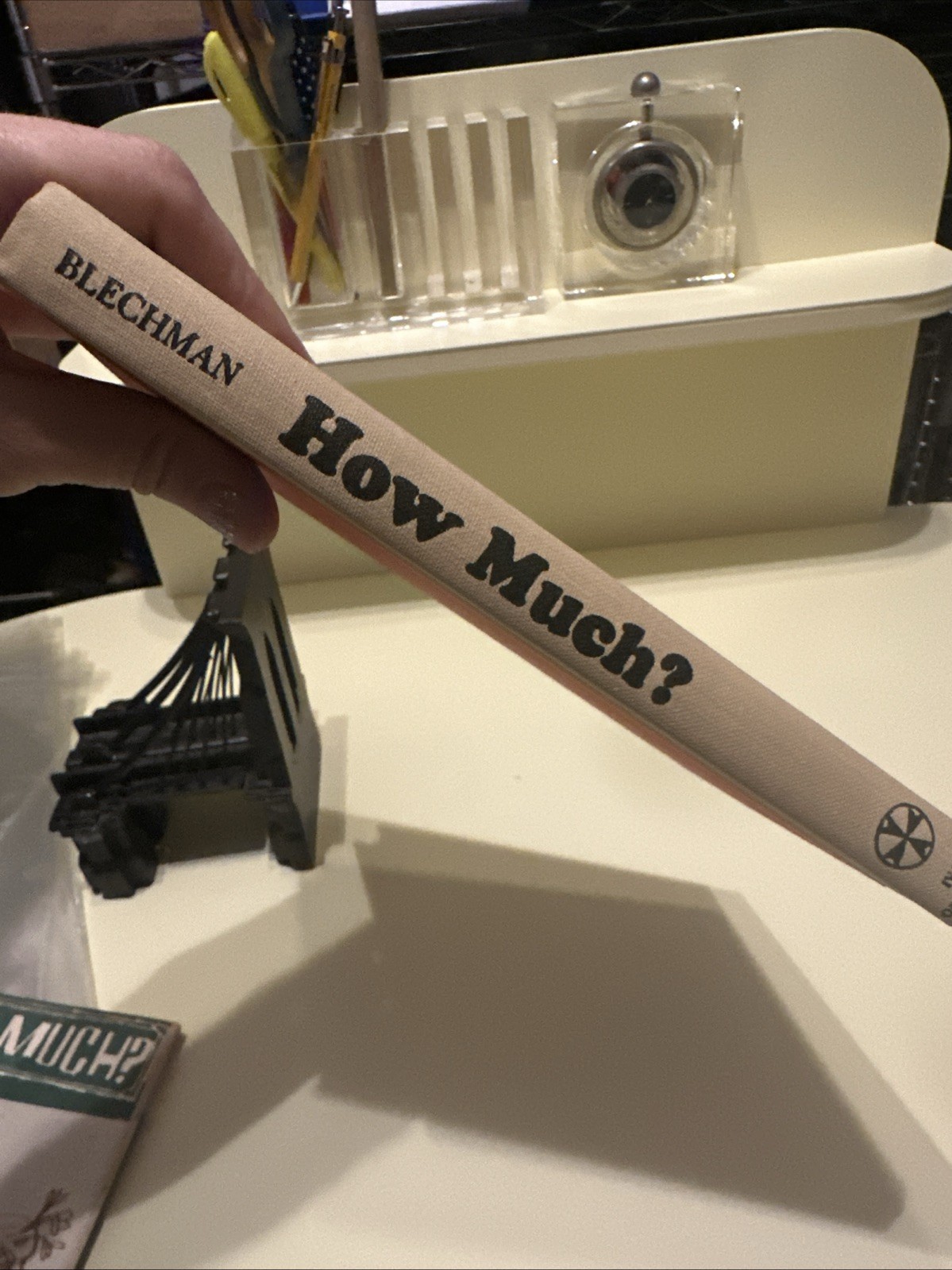 1961 FIRST PRINTING VINTAGE HOW MUCH? NOVEL BY BURT BLECHMAN COLLECTIBLE BOOK F1