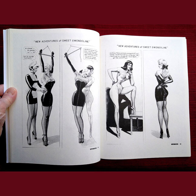John Willie, 2 Books, New Adventures of Sweet Gwendoline, John Willie Biography