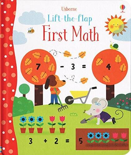 First Math Lift-the-Flap – Board book By Felicity Brooks – VERY GOOD