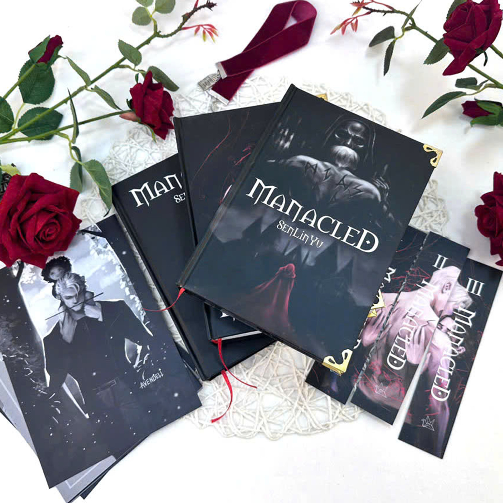 Manacled Book – Deluxe 3-Volume Edition with Illustrations – Complete Series 15