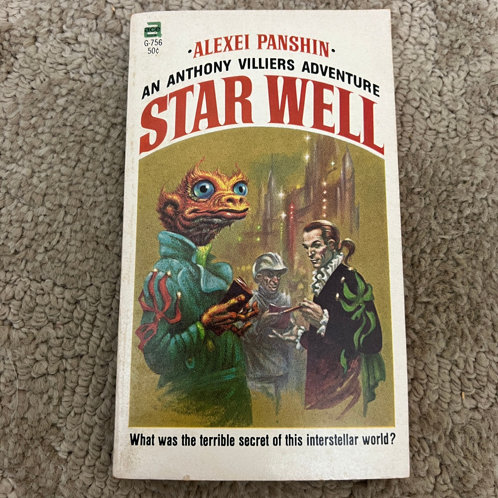 Star Well Science Fiction Paperback Book by Alexei Panshin from Ace Books 1968