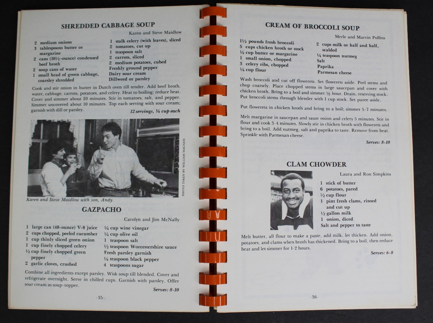 Rare 1984 Bengal Bites Cincinnati Bengals Wives’ Cookbook Spiral Bound 127 Pages