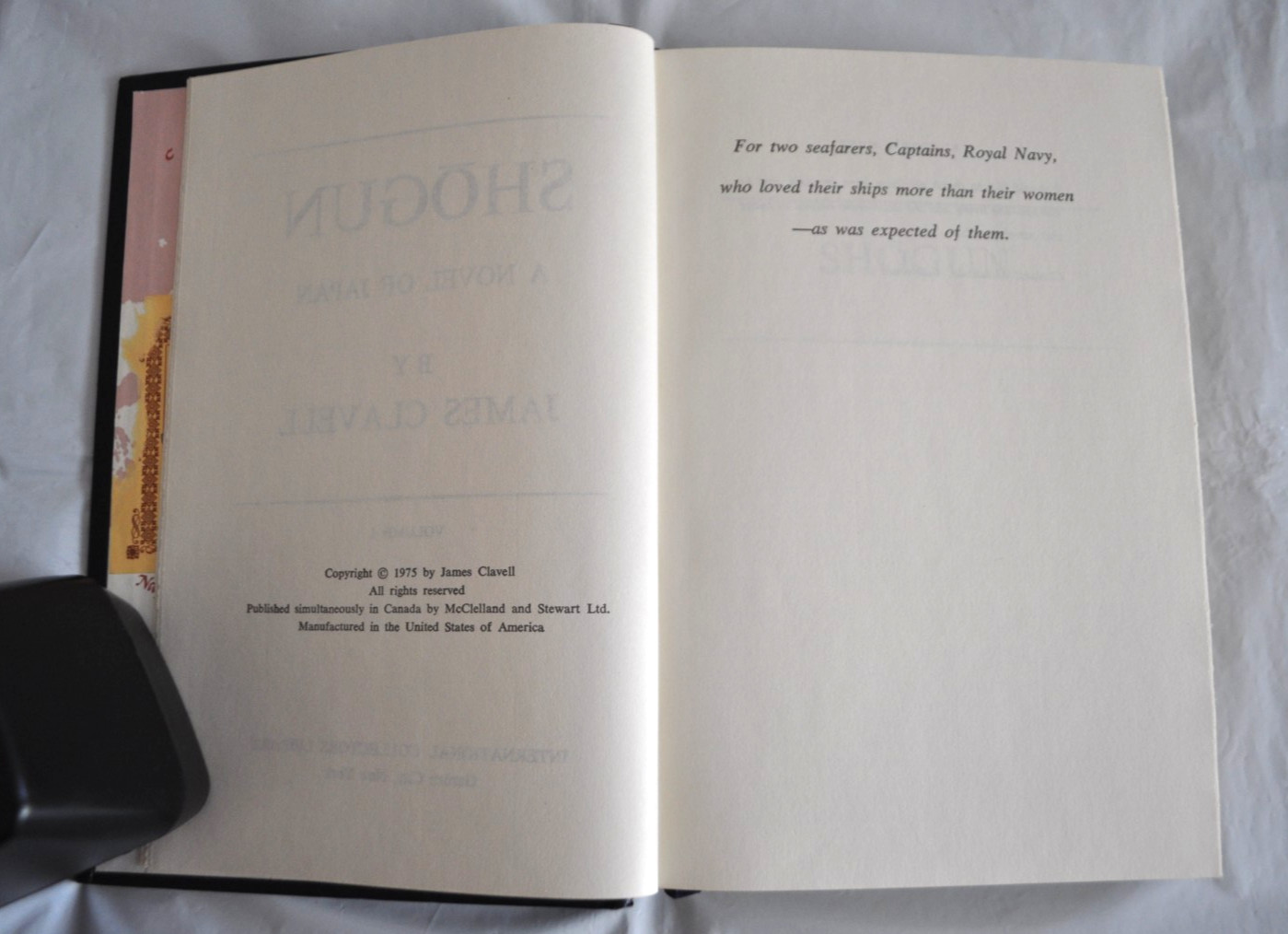 Shōgun A Novel of Japan James Clavell Vol. 1-2 International Collectors Library