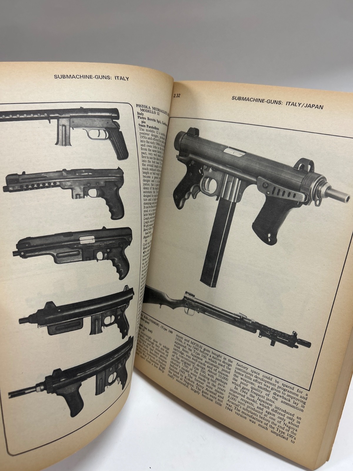 Vintage Firearms paperback book”Military Small Arms of 20th Century” 1973