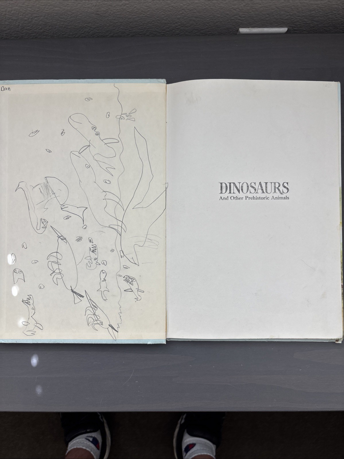1976 Dinosaurs and Other Prehistoric Animals by Darlene Geis Grosset & Dunlap HC