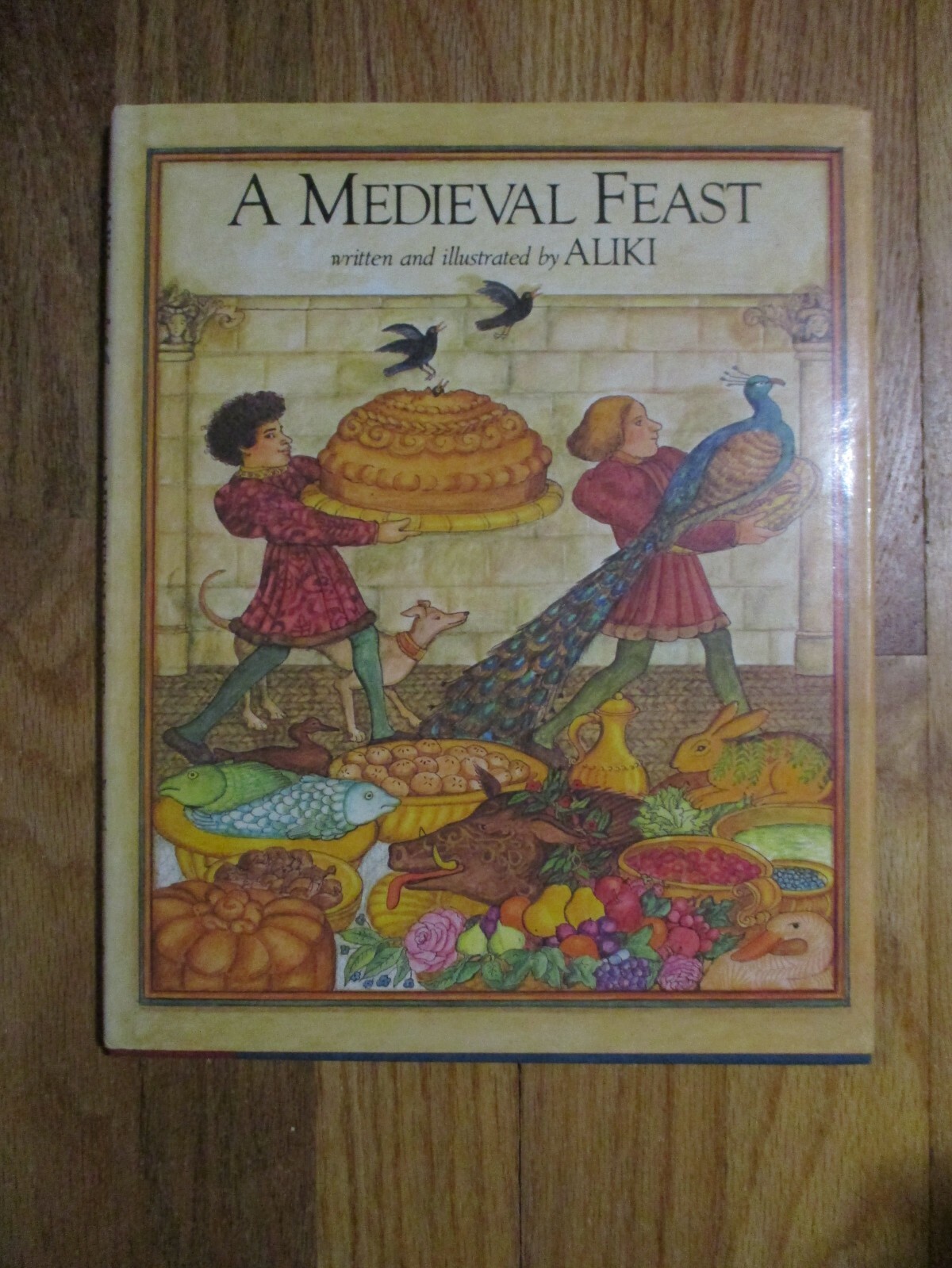 A Medieval Feast (Reading Rainbow Books) by Aliki HC DJ 1st Edition EUC