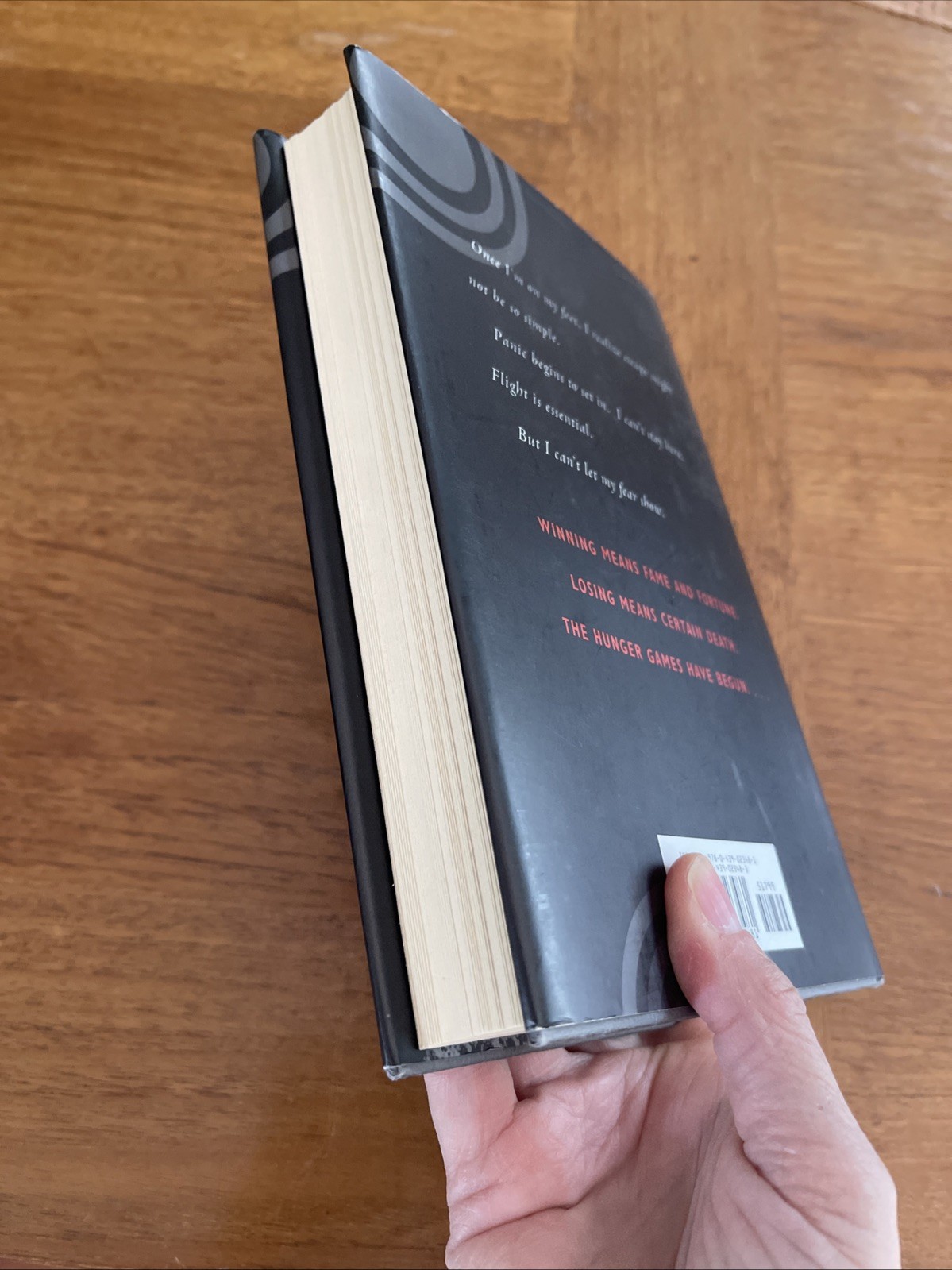 THE HUNGER GAMES – FIRST EDITION  – VERY GOOD