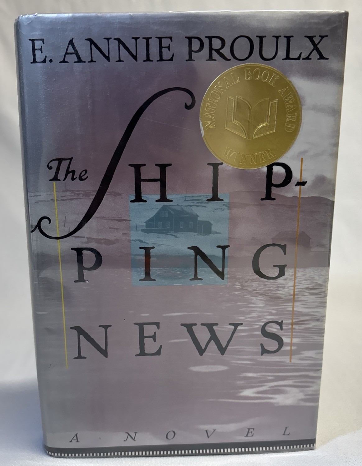 VTG The Shipping News Annie Proulx 1993 Hardcover DJ Not Mint Book Bent