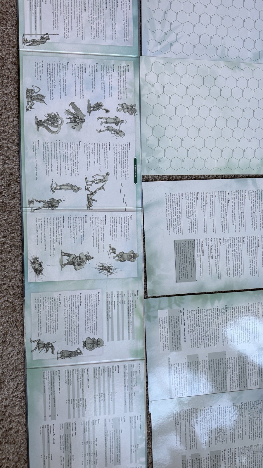 Dungeons and Dragons D&D Lot – Master’s Screen Kit Dungeon Master’s Guide + More