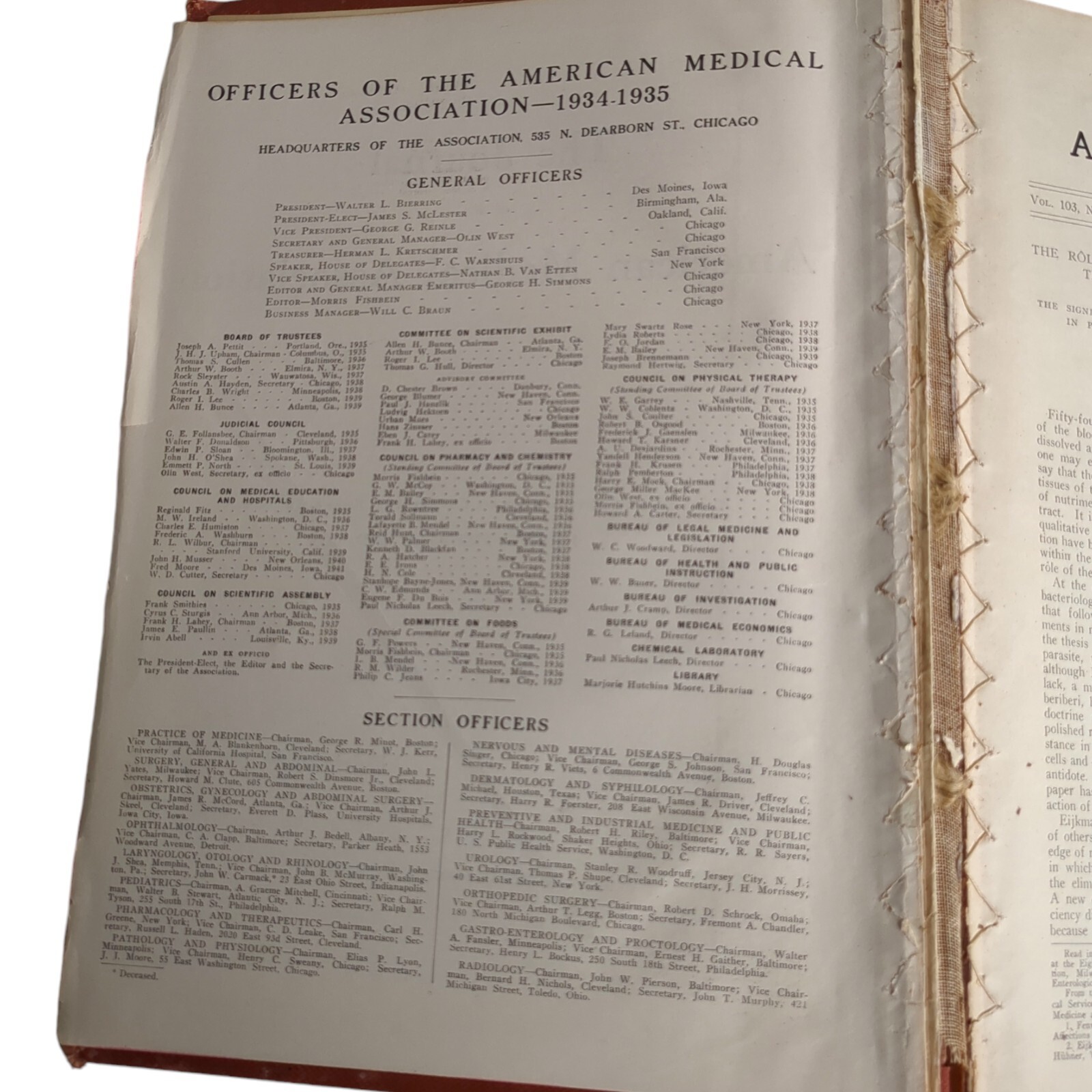 Journal of the American Medical Association Vol 103 July-Dec 1934 – 2112 Pages