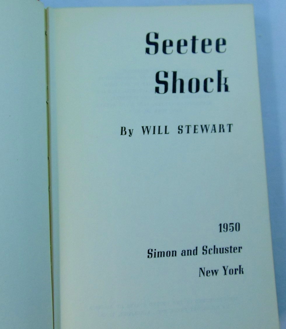Seetee Shock – Will Stewart (Jack Williamson) 1950 HC First Ed. Golden Age