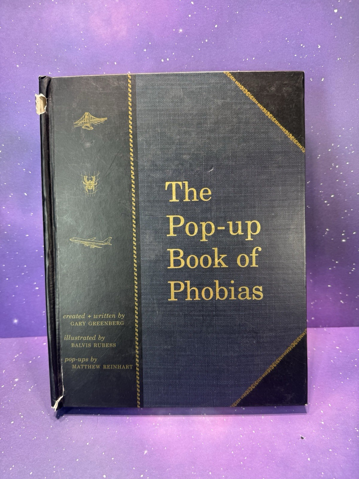 The Pop-Up Book of Phobias Gary Greenberg Matthew Reinhart Hardcover 1st Ed