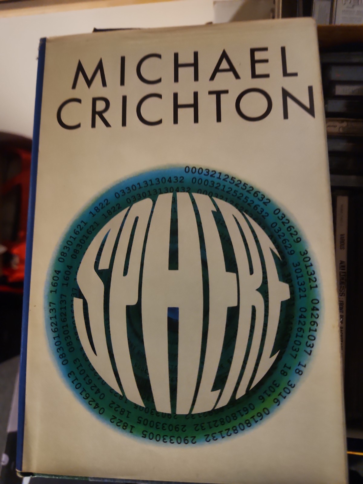 Sphere by Michael Crichton Hardcover Book Vintage 1987 First Edition