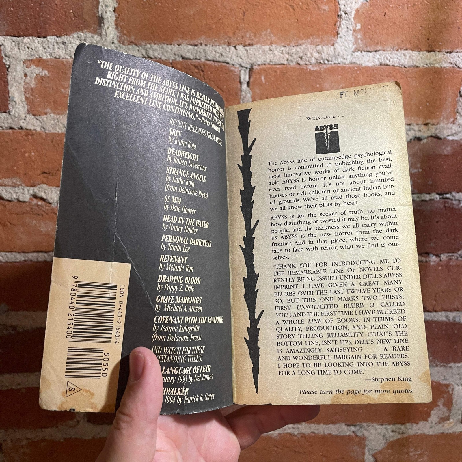 Sins of the Blood – Kristine Kathryn Rusch – 1944 Dell Books Paperback