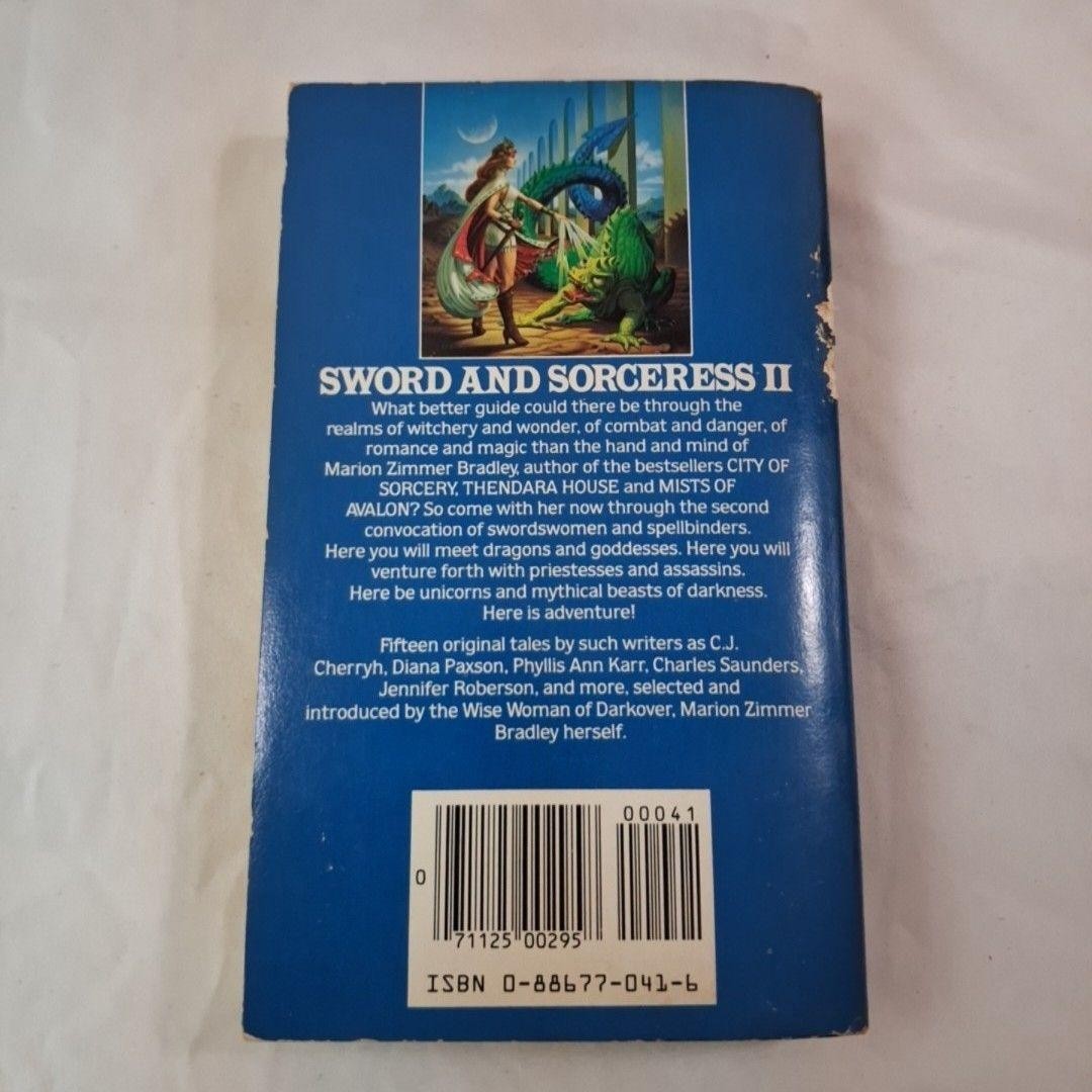 Sword And Sorceress II Marion Zimmer Bradley Daw Books 1985 PB Fantasy Anthology