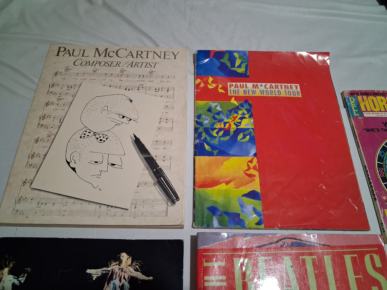 Vintage Beatles Book Lot,Beatlemania,Discography,George Martin,Paul McCartney