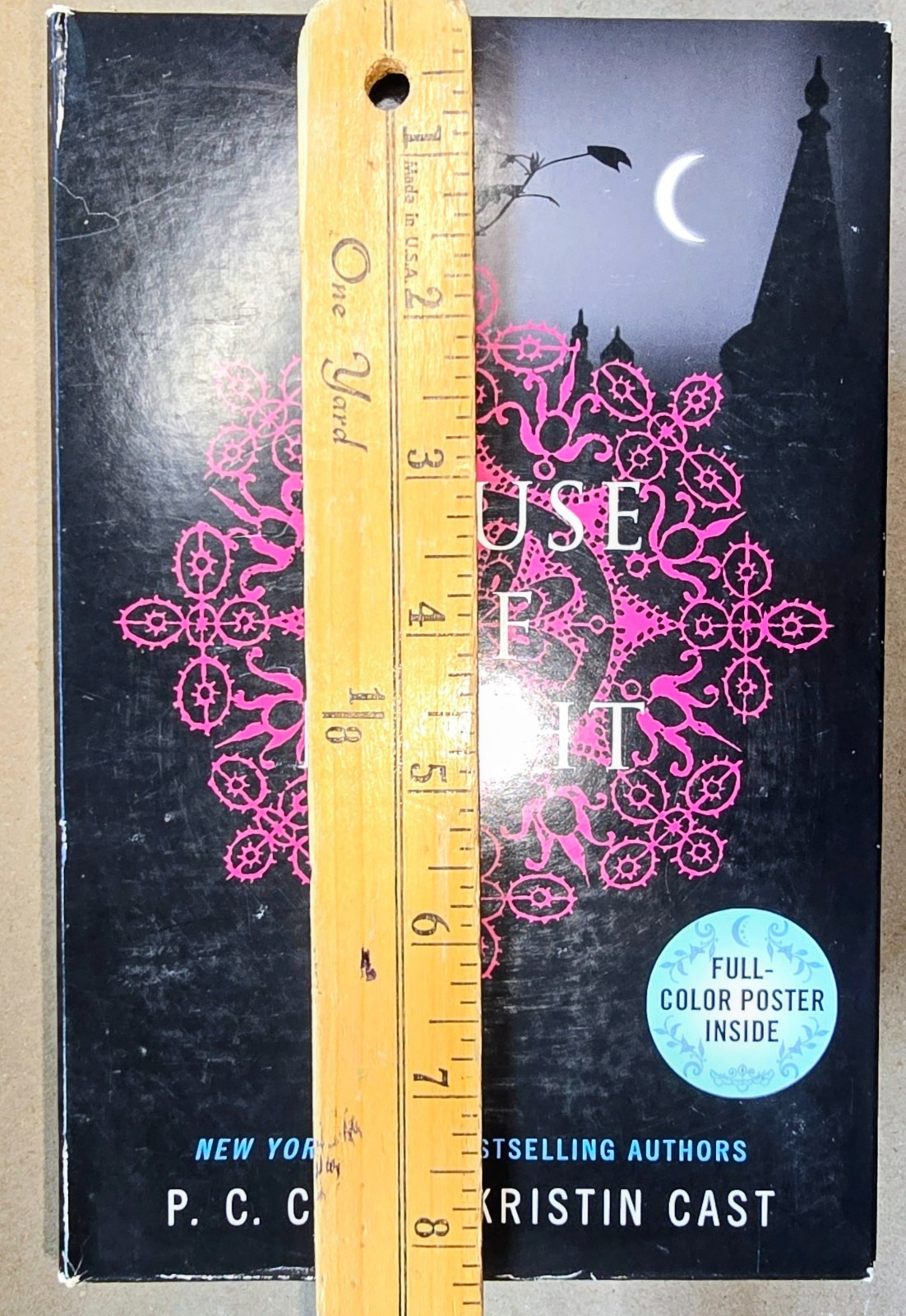 HOUSE of NIGHT Paperback Books Boxed Set of 4 With Full Color Poster by P C Cast