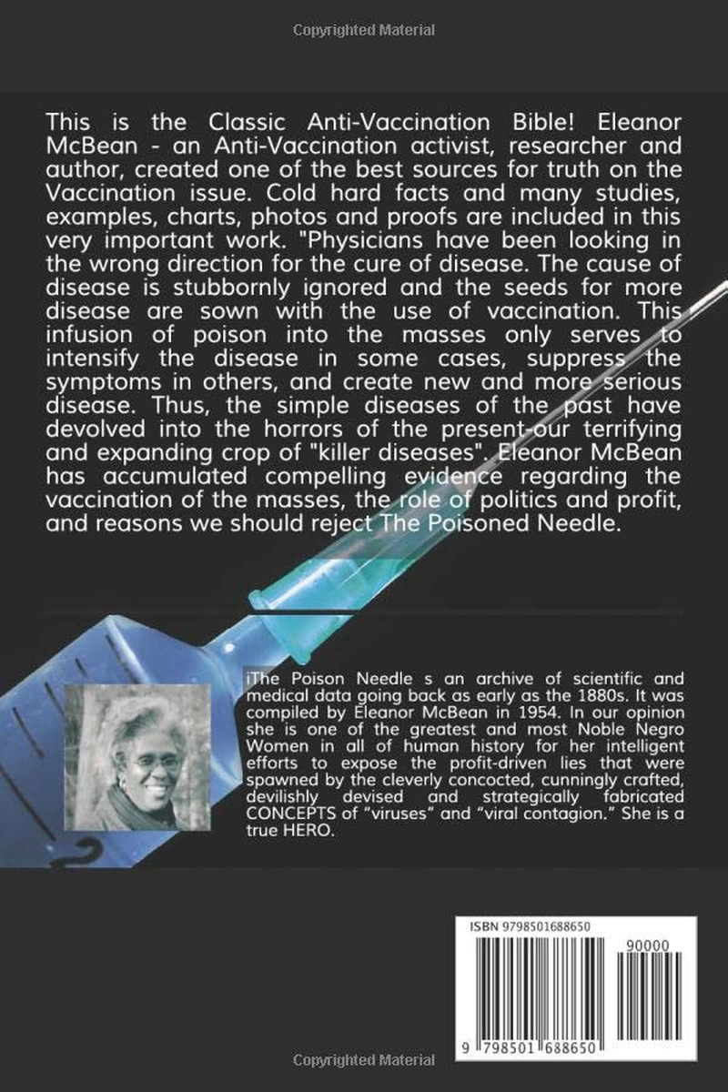 The Poisoned Needle: Suppressed Facts about Vaccinations