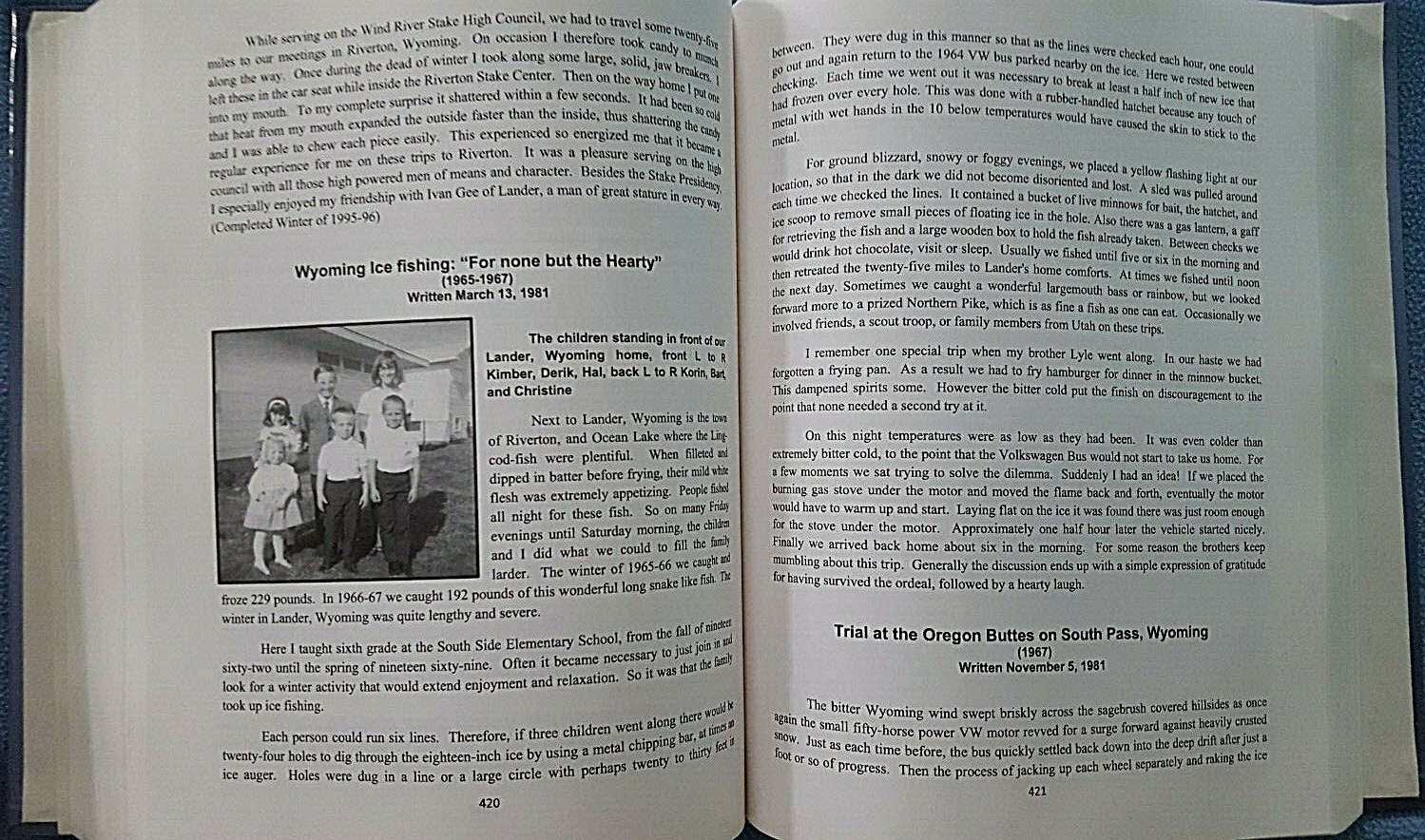 V.K. Cooper Family of Utah History Memoir genealogy SIGNED autobiography 600+pgs
