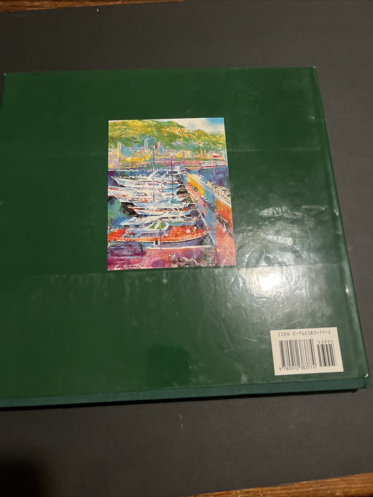 Monte Carlo Chase – LeRoy Neiman Hardcover (1988). Coffee Table Book
