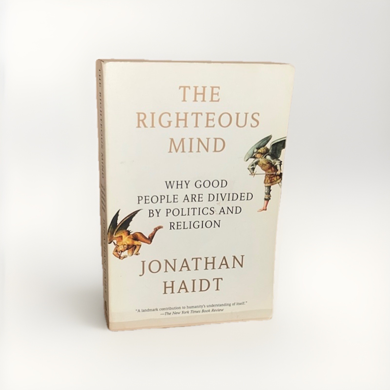 Jonathan Haidt The Righteous Mind Paperback Nonfiction