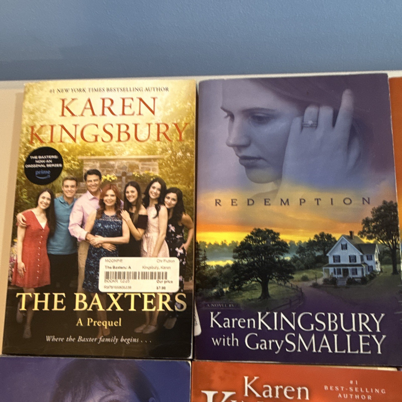 Karen Kingsbury Baxter Family Lot Prequel Redemption Firstborn Sunrise Series